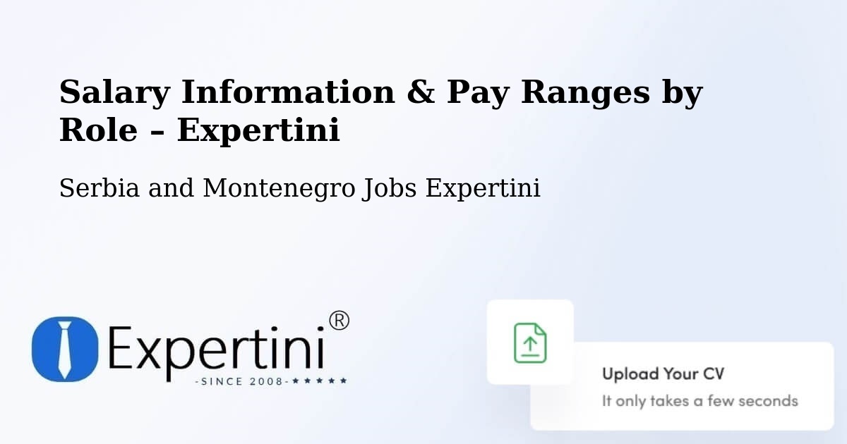Salary Information & Pay Ranges – Bluewater - Bluewater, Serbia and Montenegro Jobs Expertini